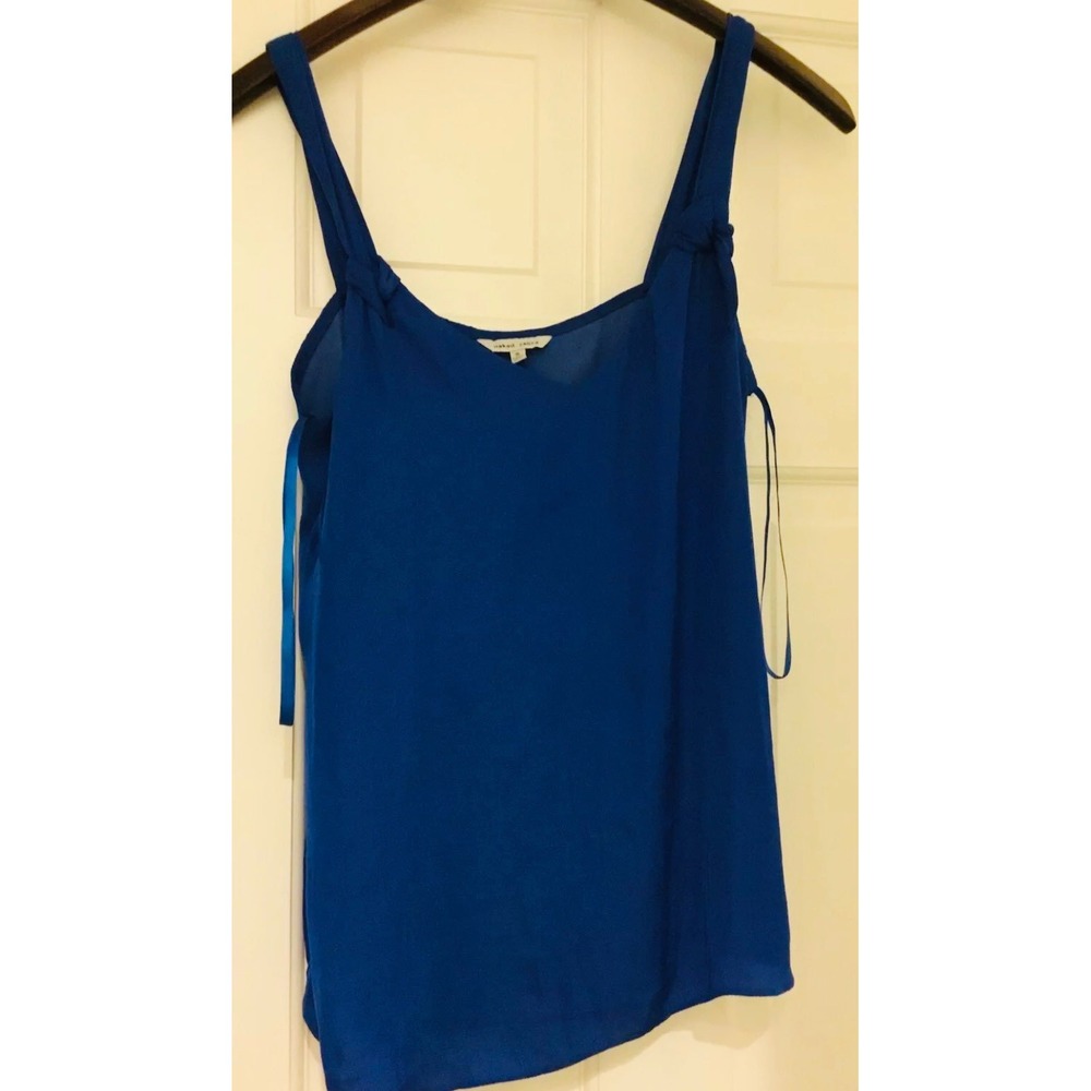 womens Naked Zebra Blue Tank top‎ size sm